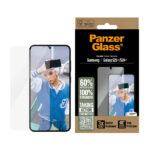 Protection d'écran PanzerGlass® Ultra-Wide Fit Screen Protector pour Samsung Galaxy S25 Plus / S24 Plus - Clear