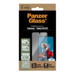 Protection d'écran PanzerGlass® Ultra-Wide Fit Screen Protector pour Samsung Galaxy S25 / S24 - Clear – Image 4