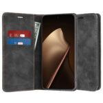 Étui portefeuille Techsuit Confy Cover pour Xiaomi 15T Pro - Black