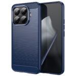 Coque Techsuit Carbon Silicone pour Xiaomi 15T Pro - Blue