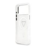 Coque Guess IML Gradient Triangle Logo MagSafe pour iPhone 17 Pro Max - Clear – Image 5