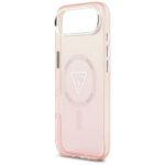 Coque Guess IML Gradient Triangle Logo MagSafe pour iPhone Air - Pink – Image 4