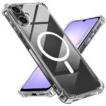 Coque Techsuit Shockproof Clear Silicone MagSafe pour Samsung Galaxy A07 4G - Clear