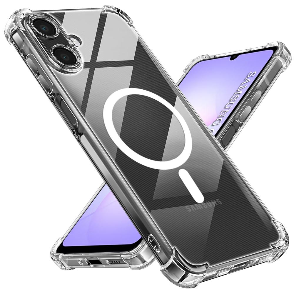 2724121 Coque Techsuit Shockproof Clear Silicone MagSafe pour Samsung Galaxy A07 4G - Clear – Image 1