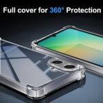 Coque Techsuit Shockproof Clear Silicone MagSafe pour Samsung Galaxy A07 4G - Clear – Image 3