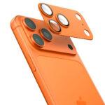 Lot de 2 protections d'objectif Spigen Optik.tR EZ Fit Pro Camera Glass pour iPhone 17 Pro Max - Orange – Image 2