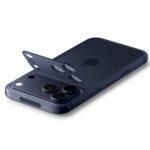 Lot de 2 protections d'objectif Spigen Optik.tR EZ Fit Pro Camera Glass pour iPhone 17 Pro Max - Blue – Image 4