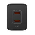 Chargeur mural Spigen Essential (EE472EU) 2x Type-C, Charge rapide, Quantum Boost, 47W   - Black – Image 3