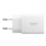 Chargeur mural Spigen Essential (EE202EU) USB, Type-C, Charge rapide, Quantum Boost, 20W   - White – Image 2
