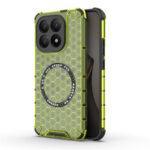 Coque Techsuit HoneyComb Shield MagSafe pour Xiaomi 15T - Lime Green
