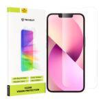 Protection d'écran Techsuit Clear Vision Glass pour iPhone 13 mini - Transparent