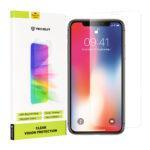Protection d'écran Techsuit Clear Vision Glass pour iPhone X / iPhone XS / iPhone 11 Pro - Transparent