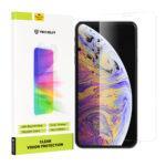 Protection d'écran Techsuit Clear Vision Glass pour iPhone XS Max / iPhone 11 Pro Max - Transparent