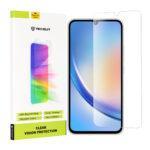 Protection d'écran Techsuit Clear Vision Glass pour Samsung Galaxy A34 - Transparent