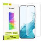 Protection d'écran Techsuit Clear Vision Glass pour Samsung Galaxy S22 / S23 - Transparent