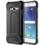 Coque Techsuit Hybrid Armor pour Samsung Galaxy J5 2015 - Black