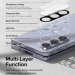Lot de 2 protections d'objectif Ringke Camera Protector Glass pour Samsung Galaxy Z Fold5 - Black – Image 4