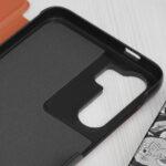 Étui à rabat Techsuit eFold Series pour Samsung Galaxy S23 FE - Orange – Image 3