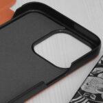 Étui à rabat Techsuit eFold Series pour iPhone 15 Pro Max - Orange – Image 3
