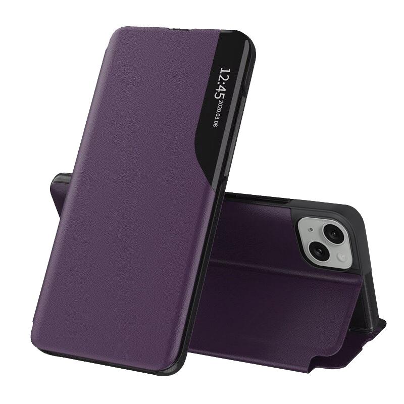 586951 Étui à rabat Techsuit eFold Series pour iPhone 15 Plus - Purple – Image 1