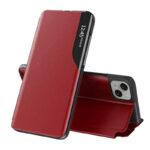 Étui à rabat Techsuit eFold Series pour iPhone 15 Plus - Red