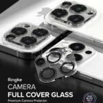 Lot de 2 protections d'objectif Ringke Camera Protector Glass pour iPhone 15 Pro - Clear – Image 4