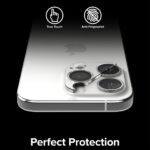 Lot de 2 protections d'objectif Ringke Camera Protector Glass pour iPhone 15 Pro Max - Clear – Image 5