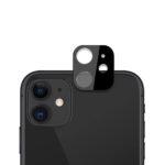 Protection d'objectif Techsuit Full Camera Glass pour iPhone 11 - Black