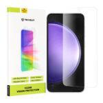 Protection d'écran Techsuit Clear Vision Glass pour Samsung Galaxy S23 FE - Transparent