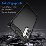 Coque Techsuit Carbon Silicone pour Samsung Galaxy A25 - Black – Image 4