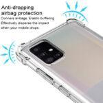Coque Techsuit Shockproof Clear Silicone pour Samsung Galaxy A51 4G / A51 5G - Clear – Image 3