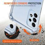 Coque Techsuit Shockproof Clear Silicone pour Samsung Galaxy A23 4G / A23 5G - Clear – Image 2