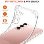 Coque Techsuit Shockproof Clear Silicone pour Samsung Galaxy S22 - Clear – Image 3