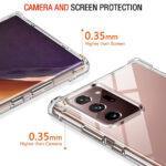 Coque Techsuit Shockproof Clear Silicone pour Samsung Galaxy Note 20 Ultra 4G / Note 20 Ultra 5G - Clear – Image 3