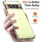 Coque Techsuit Shockproof Clear Silicone pour Google Pixel 8 Pro - Clear – Image 2