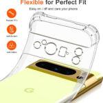 Coque Techsuit Shockproof Clear Silicone pour Google Pixel 8 Pro - Clear – Image 5