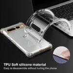 Coque Techsuit Shockproof Clear Silicone pour Google Pixel 7 Pro - Clear – Image 4