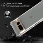 Coque Techsuit Shockproof Clear Silicone pour Google Pixel 7 Pro - Clear – Image 3