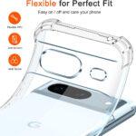 Coque Techsuit Shockproof Clear Silicone pour Google Pixel 7 - Clear – Image 4