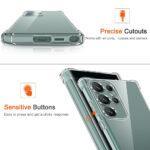 Coque Techsuit Shockproof Clear Silicone pour Samsung Galaxy S24 Ultra - Clear – Image 4