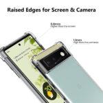 Coque Techsuit Shockproof Clear Silicone pour Google Pixel 6 Pro - Clear – Image 4