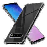 Coque Techsuit Shockproof Clear Silicone pour Samsung Galaxy S10 - Clear