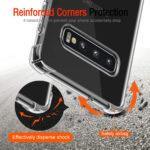 Coque Techsuit Shockproof Clear Silicone pour Samsung Galaxy S10 - Clear – Image 4