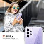 Coque Techsuit Shockproof Clear Silicone pour Samsung Galaxy A52 4G / A52 5G / A52s - Clear – Image 4