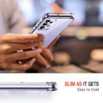 Coque Techsuit Shockproof Clear Silicone pour Samsung Galaxy A52 4G / A52 5G / A52s - Clear – Image 6
