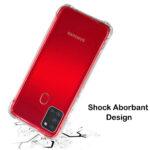 Coque Techsuit Shockproof Clear Silicone pour Samsung Galaxy A21s - Clear – Image 2