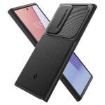 Coque Spigen Optik Armor pour Samsung Galaxy S24 Ultra - Black – Image 4