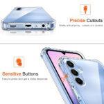 Coque Techsuit Shockproof Clear Silicone pour Samsung Galaxy A25 - Clear – Image 3