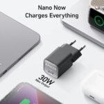 Chargeur secteur Anker Nano 3 (A2147G21) GaN, charge rapide, Type-C, 30 W   - White – Image 3