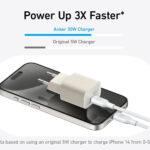 Chargeur secteur Anker Nano 4 (A2337G21) Type-C, 30W, PowerIQ 3.0   - White – Image 2